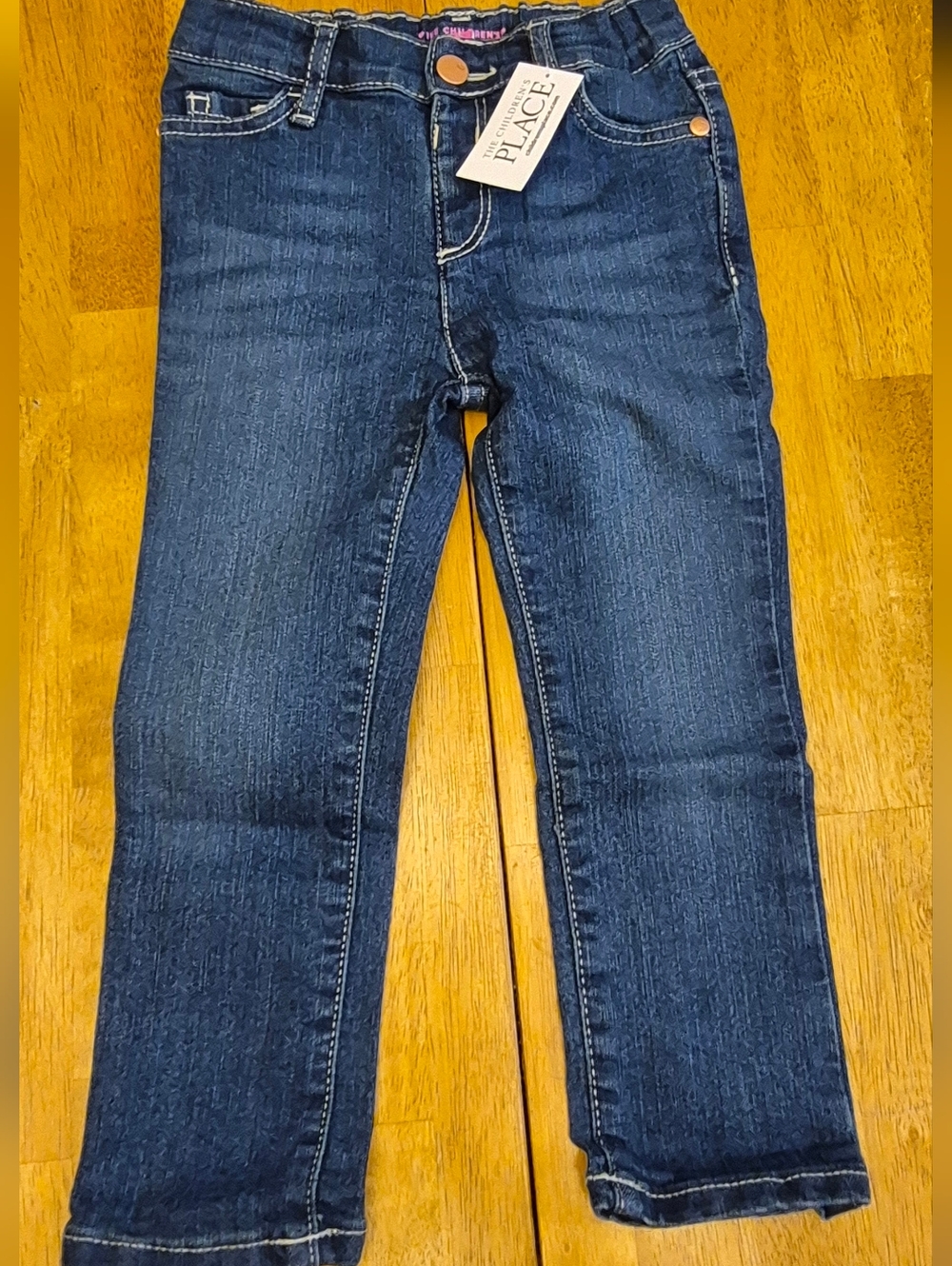 The Children's Place Dark Blue Skinny Jeans Sz 3T Girls